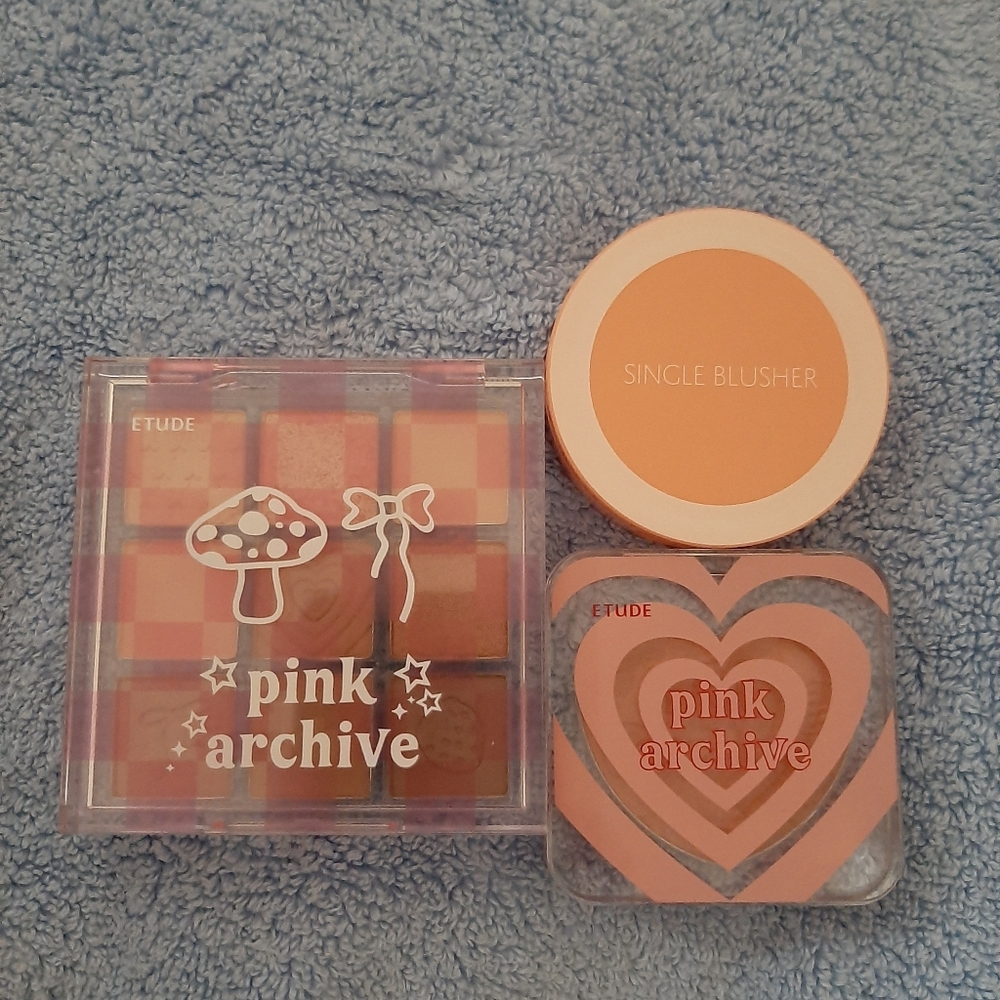 Etude Pink Archive Makeup Set